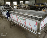 Chicken feet chiller machine